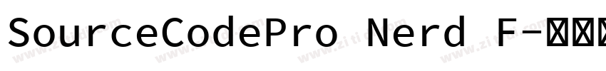 SourceCodePro Nerd F字体转换